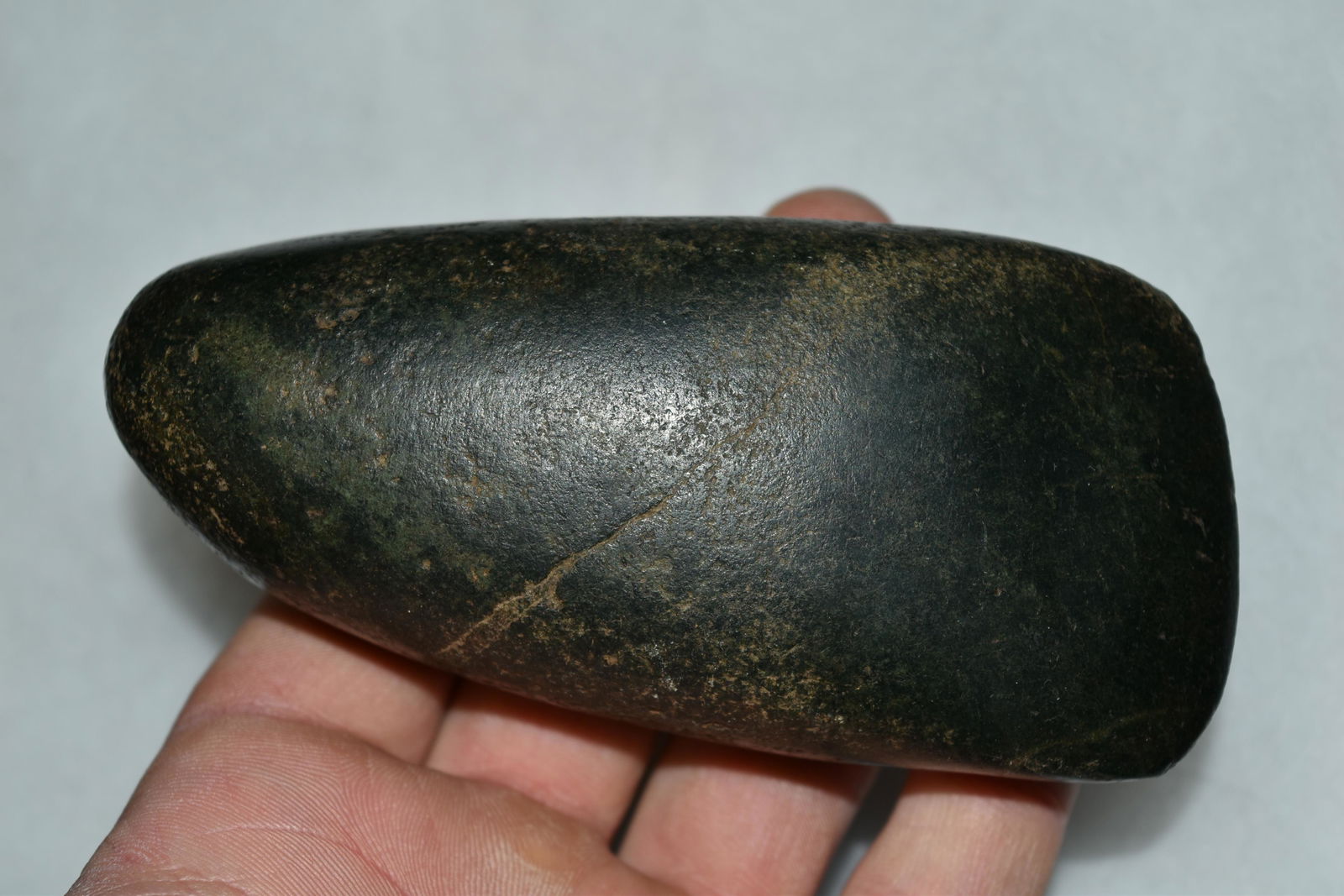 4 3/4" Polished Celt, Central Missouri: 4 3/4" Polished Celt, Central Missouri