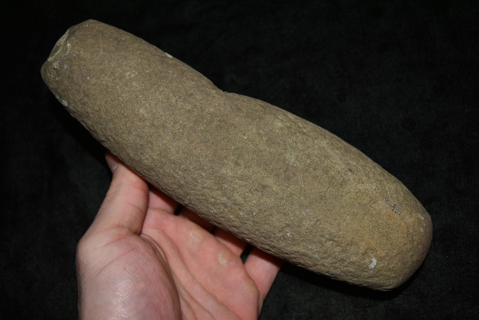 9" Roller Pestle, FB Lou Scott, Fulton Co, Illinois: 9" Roller Pestle, FB Lou Scott, Fulton Co, Illinois