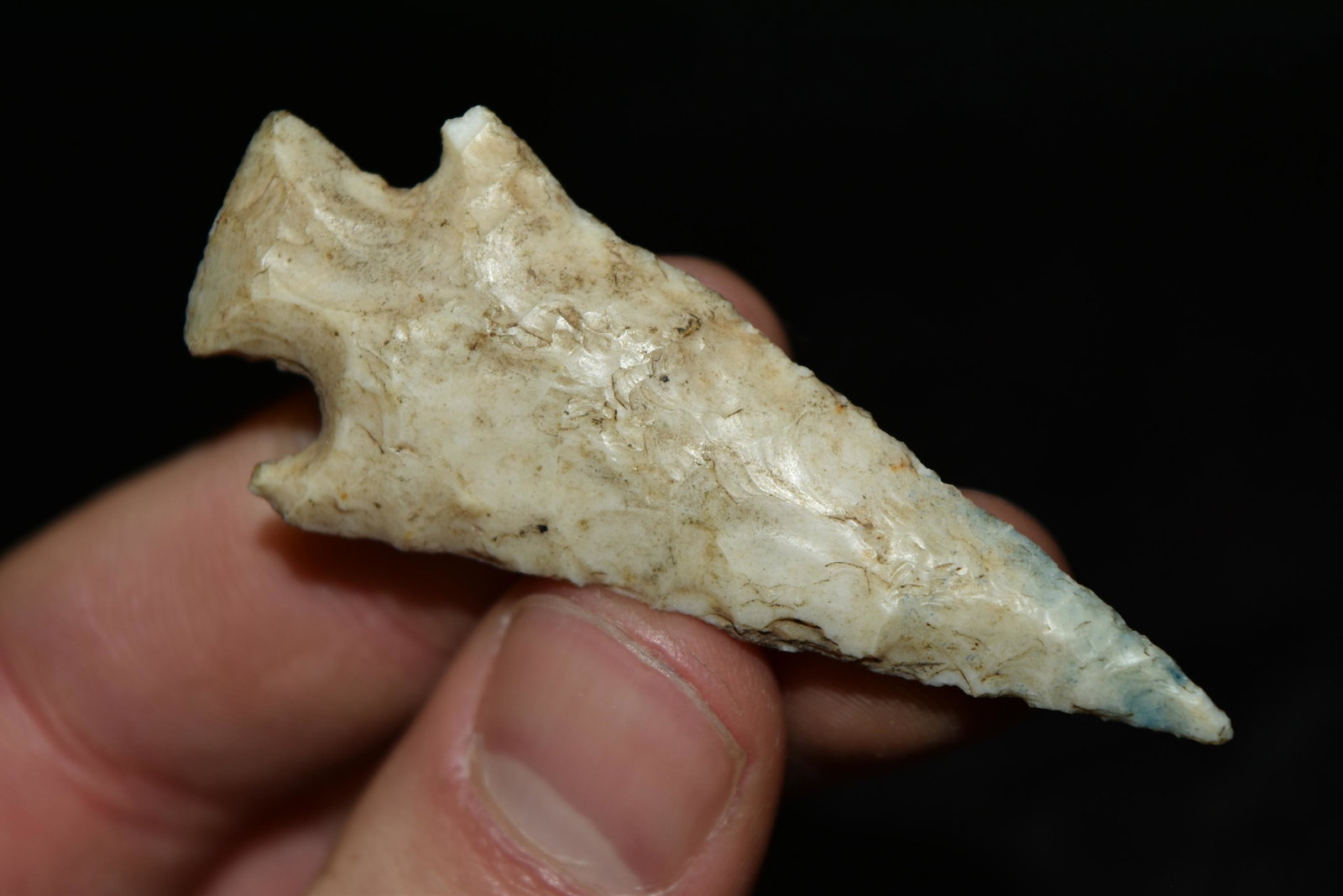 3" Apple Creek Point, Adams/Pike Co, Illinois,: 3" Apple Creek Point, Adams/Pike Co, Illinois, Ralls/Pike Co, Missouri, 20 Year Collection of Frank Waelder of Hannibal, Missouri
