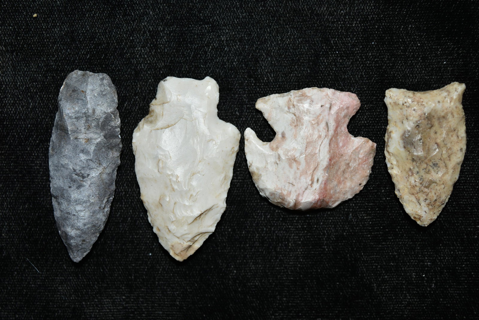 Lot of 4 Common Points, Adams/Pike Co, Illinois,: Lot of 4 Common Points, Adams/Pike Co, Illinois, Ralls/Pike Co, Missouri, 20 Year Collection of Frank Waelder of Hannibal, Missouri