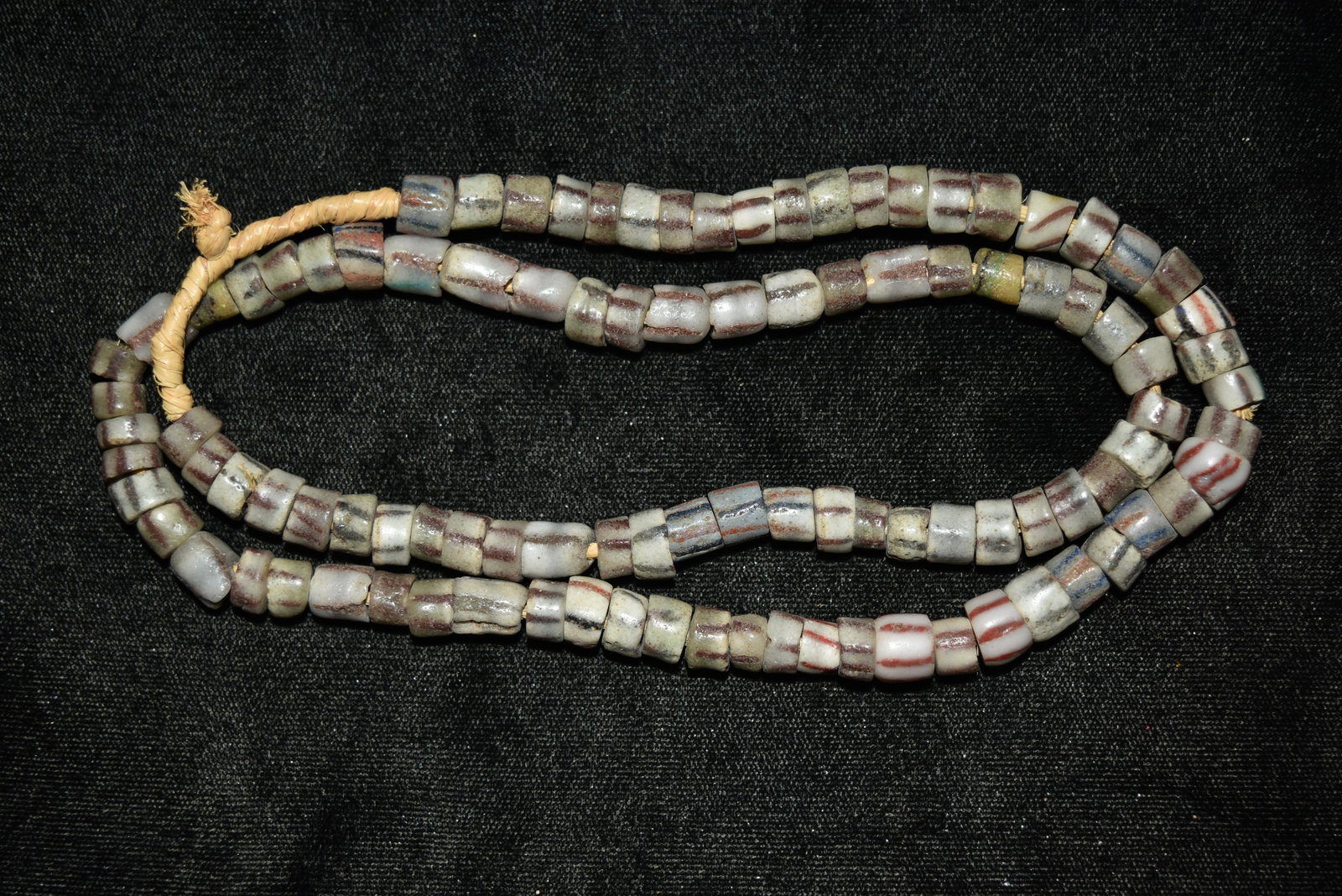 26" Strand of Antique 1800s African Trade Beads: 26" Strand of Antique 1800s African Trade Beads