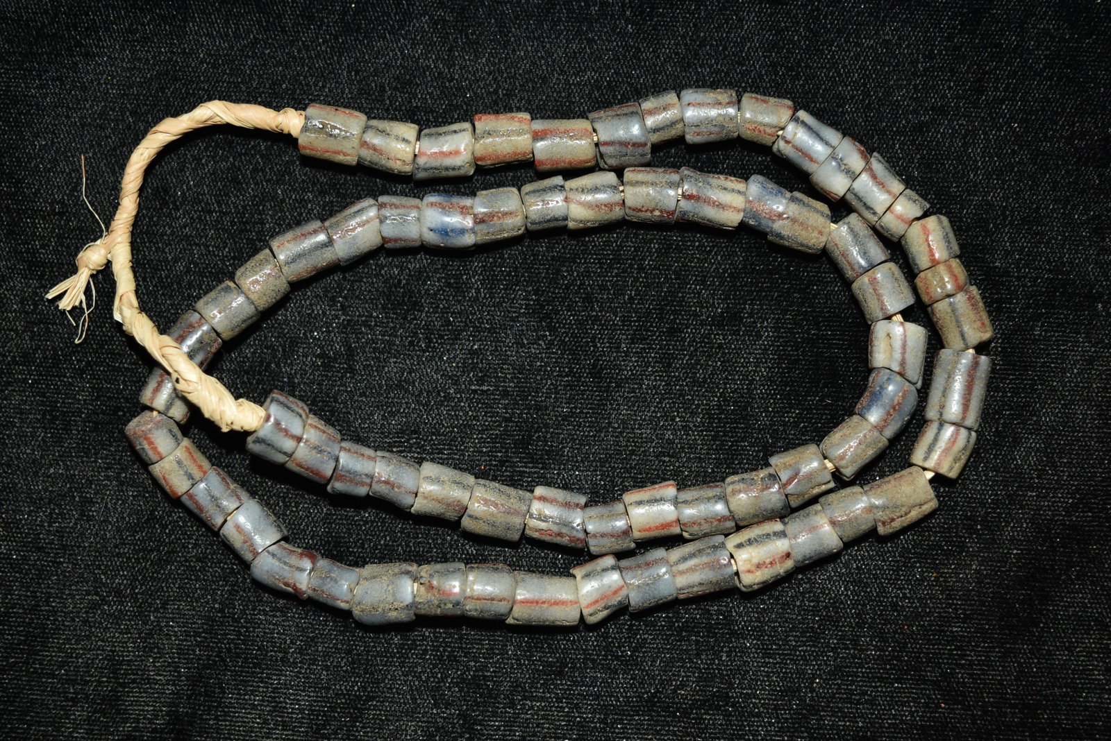 25" Strand of Antique 1800s African Trade Beads: 25" Strand of Antique 1800s African Trade Beads