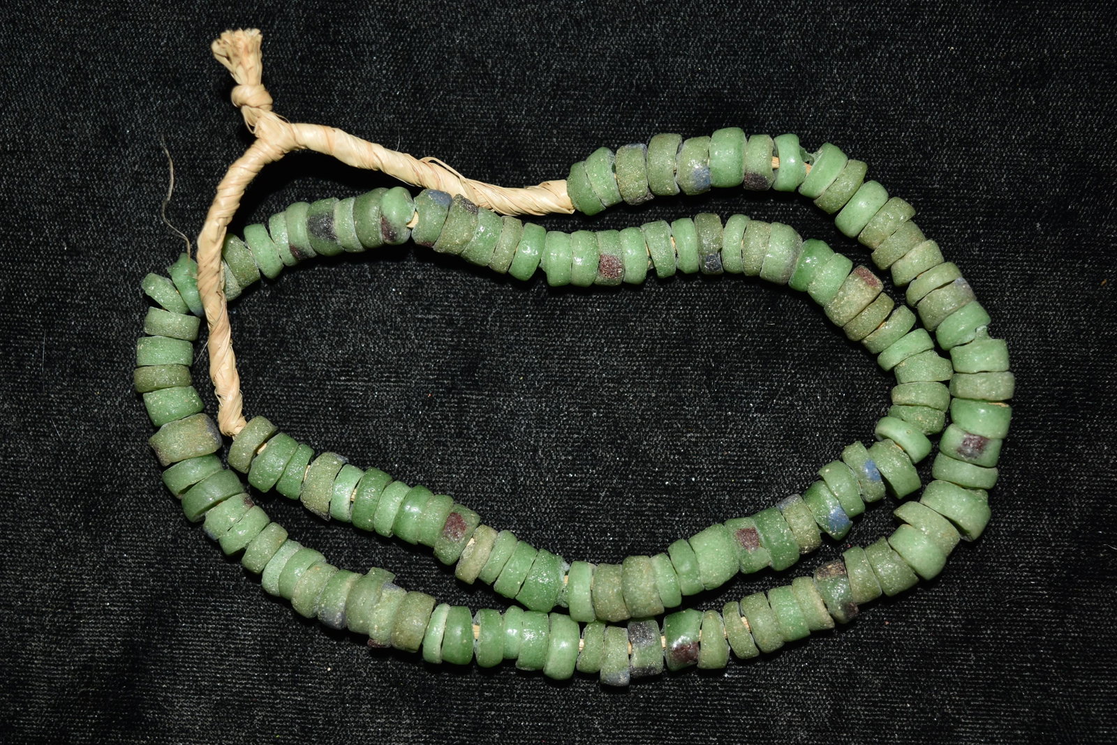 25" Strand of Antique 1800s African Trade Beads: 25" Strand of Antique 1800s African Trade Beads