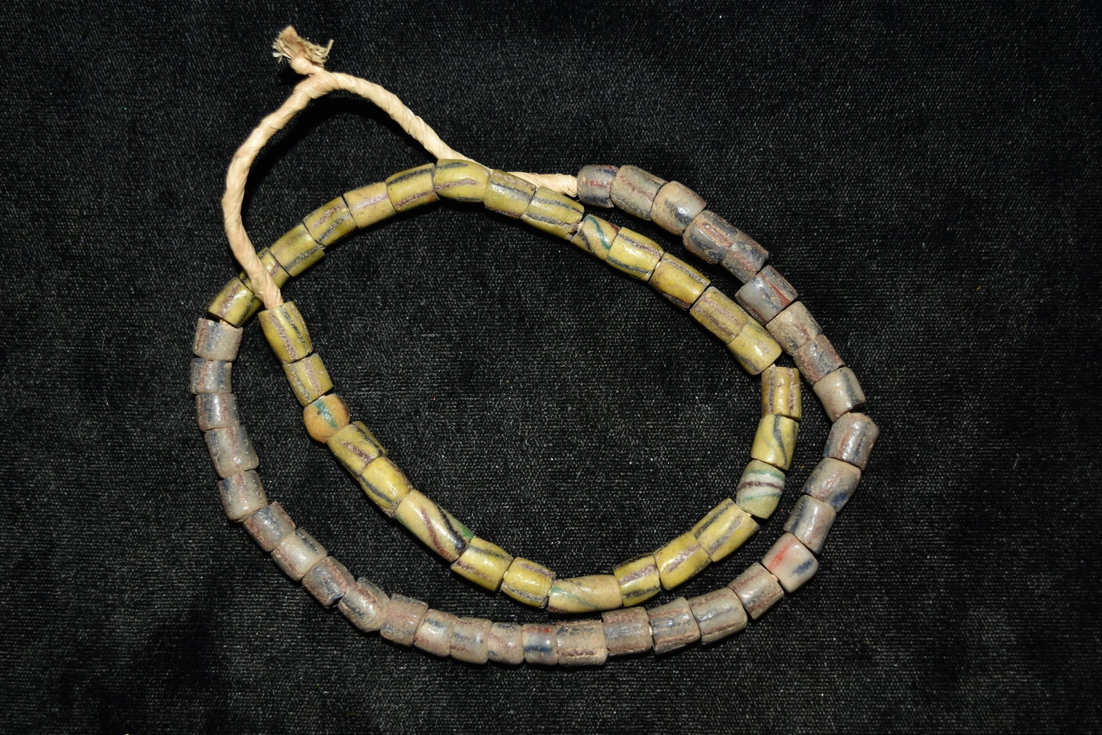 25" Strand of Antique 1800s African Trade Beads: 25" Strand of Antique 1800s African Trade Beads