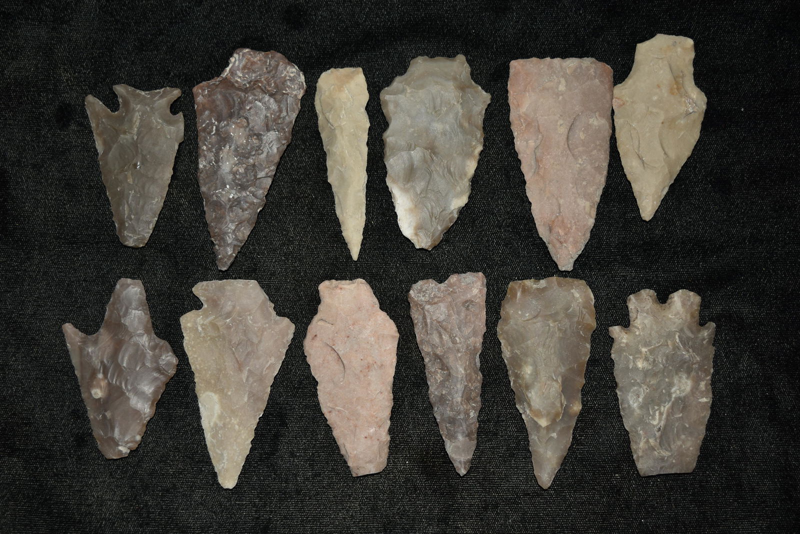 Lot of 12 Points, Central Texas (1 of 6)