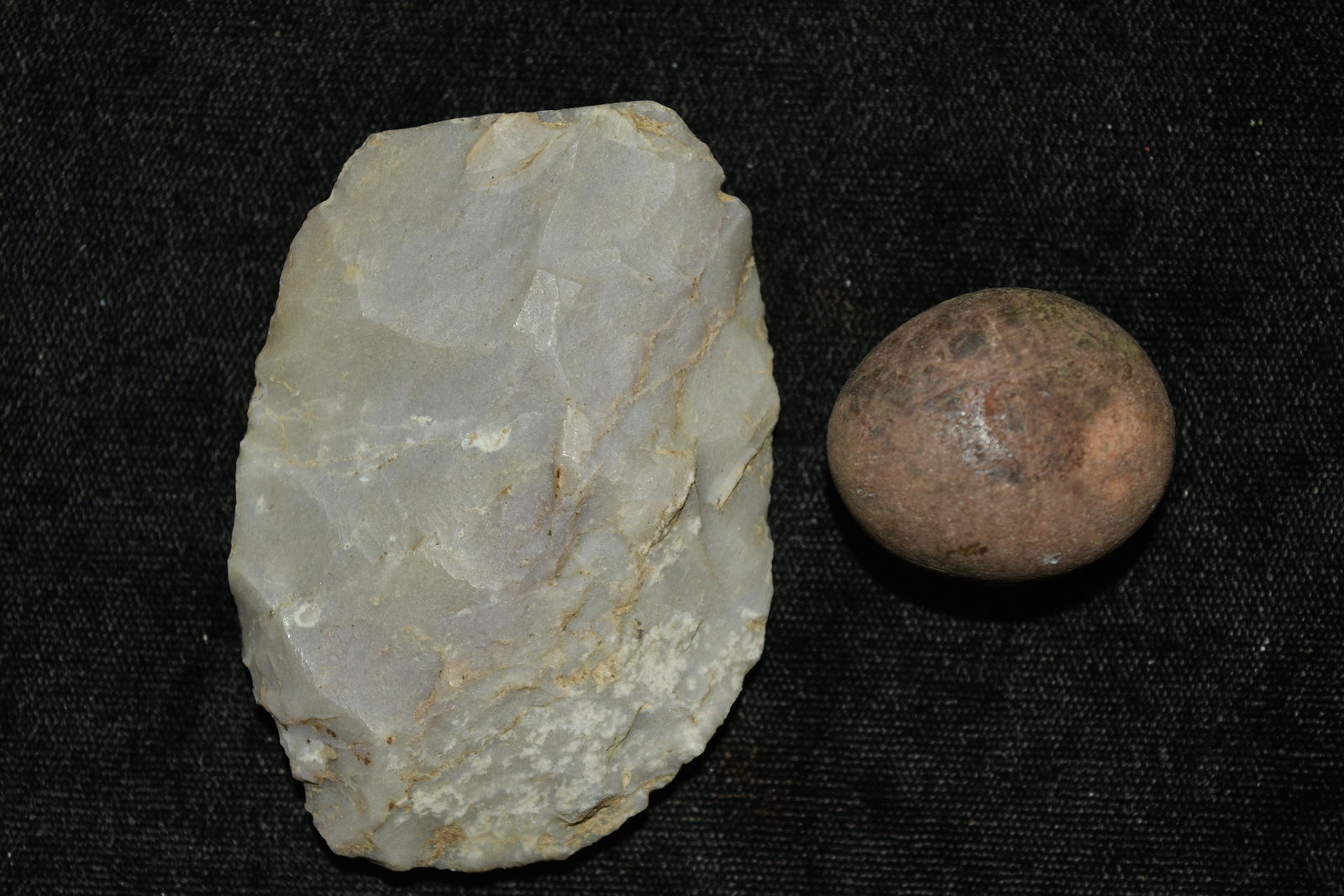 Lot of Novaculite Adze & Game stone (1 of 3)