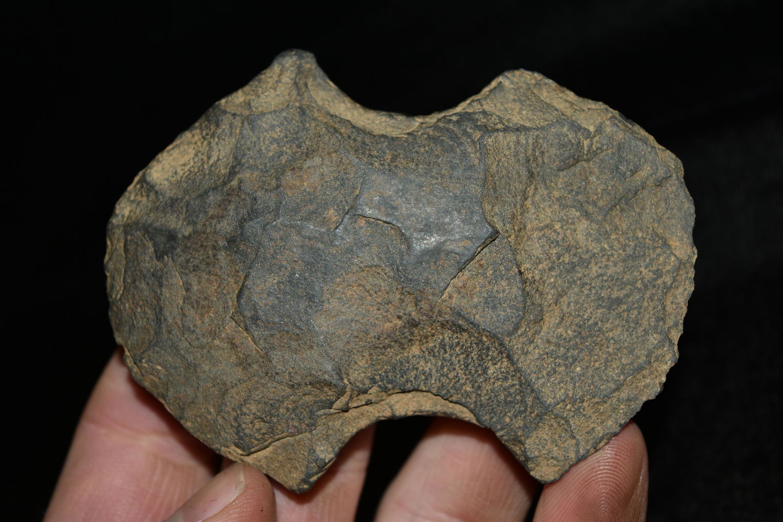 3 5/8" Flint Axe, Arkansas (1 of 4)