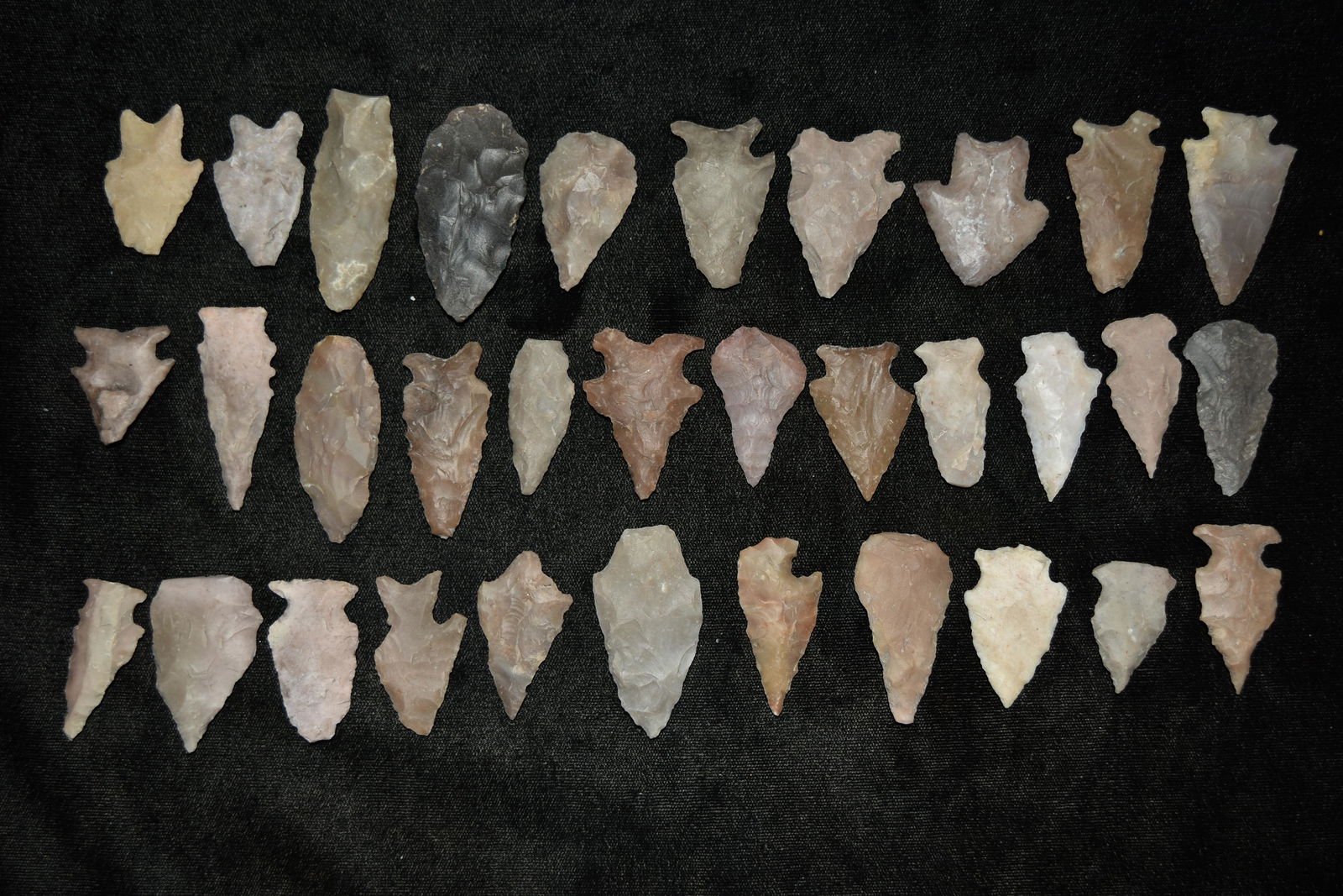 Lot of Approximately 33 Common Points, Central Texas (1 of 6)