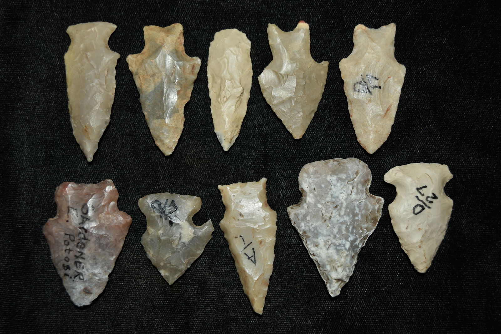 Lot of 10 Common Points, Texas (1 of 6)