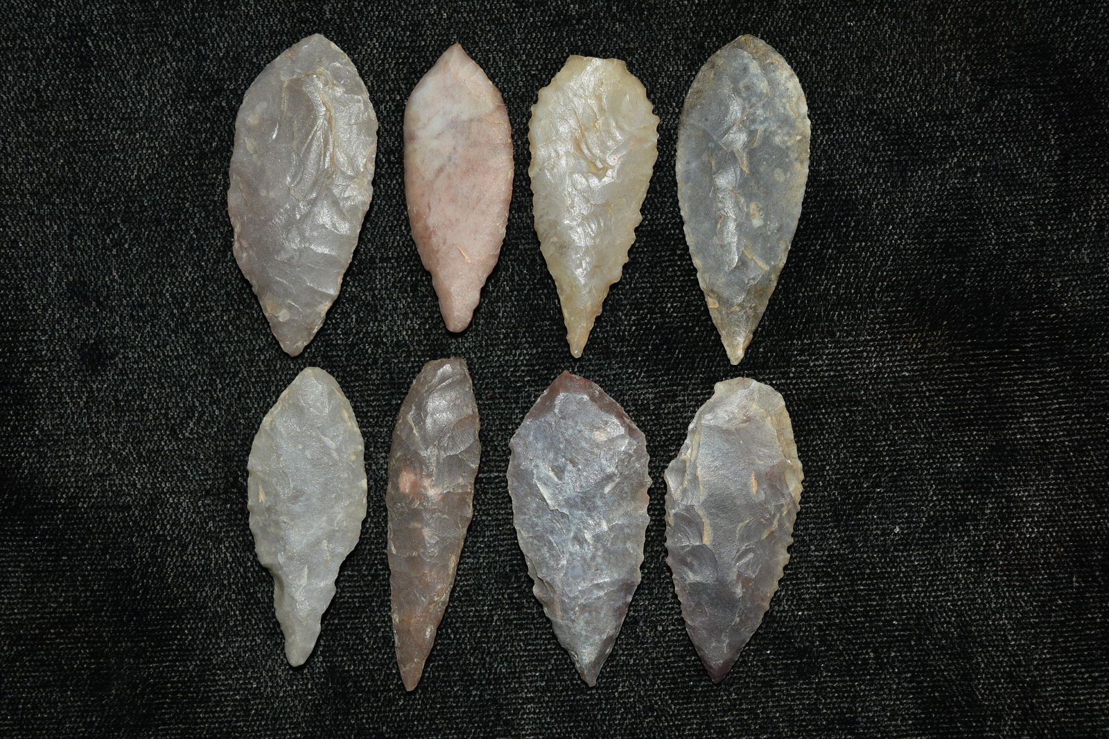 Lot of 10 Neolithic Points, Northern Africa (1 of 4)