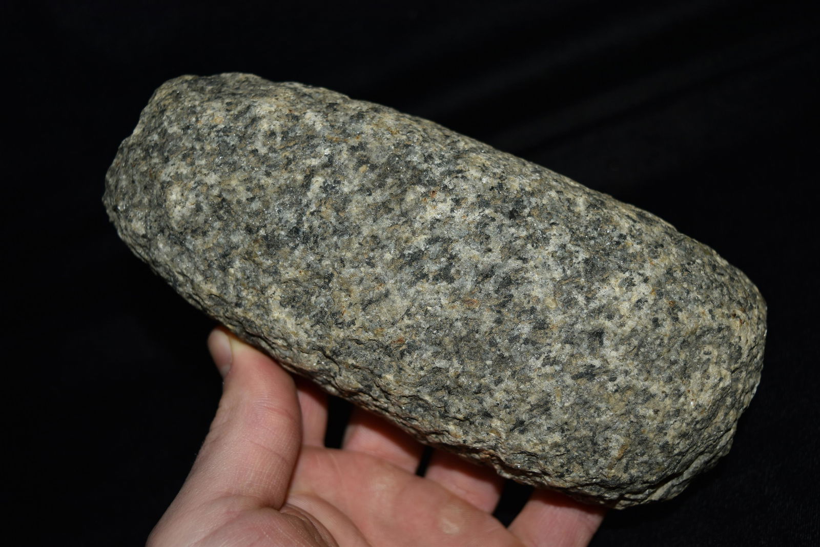 6 1/4" Granite Axe or Celt Preform, Ralls Co., Mo: 6 1/4" Granite Axe or Celt Preform, Ralls Co., Mo