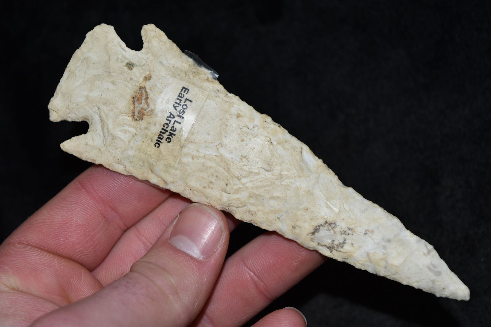 5 1/2" Lost Lake Point, Davis COA, Burlington, Howard: 5 1/2" Lost Lake Point, Davis COA, Burlington, Howard Co, Missouri