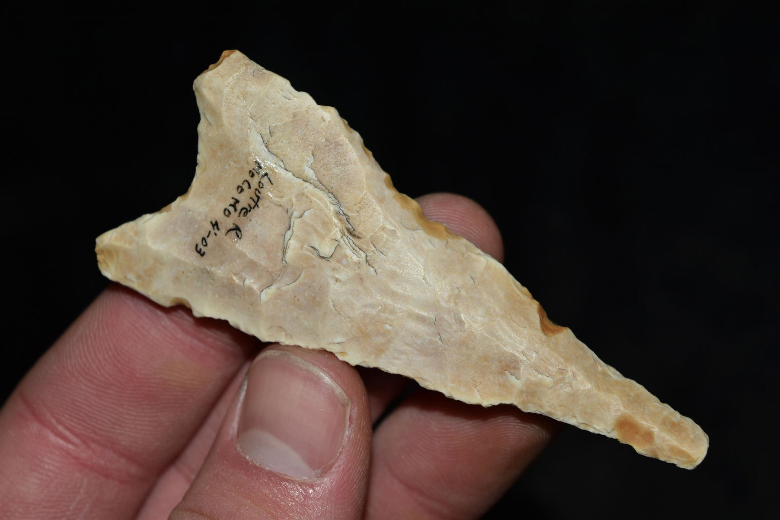 3 1/4" Dalton Point, Booneville, MO, FB Reggie Powers: 3 1/4" Dalton Point, Booneville, MO, FB Reggie Powers