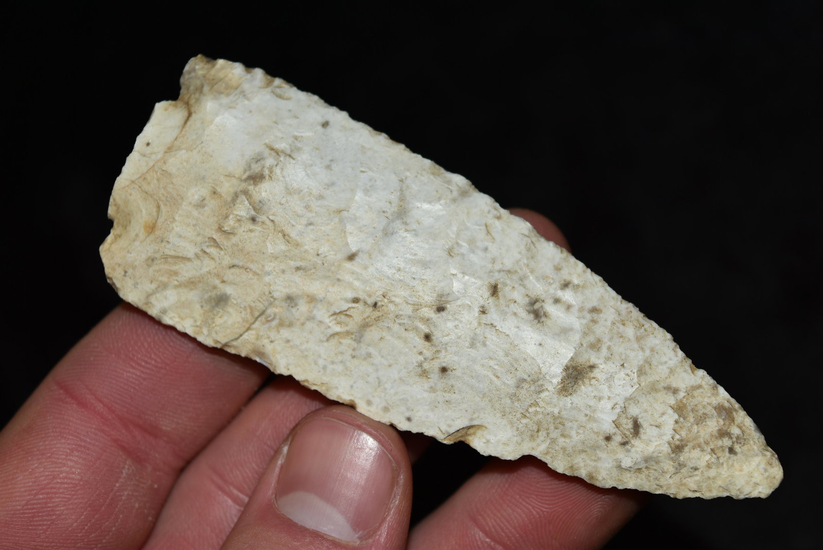 3 3/4" Fractured Base Point, Clark Co, Missouri FB: 3 3/4" Fractured Base Point, Clark Co, Missouri FB Rodney Harvey