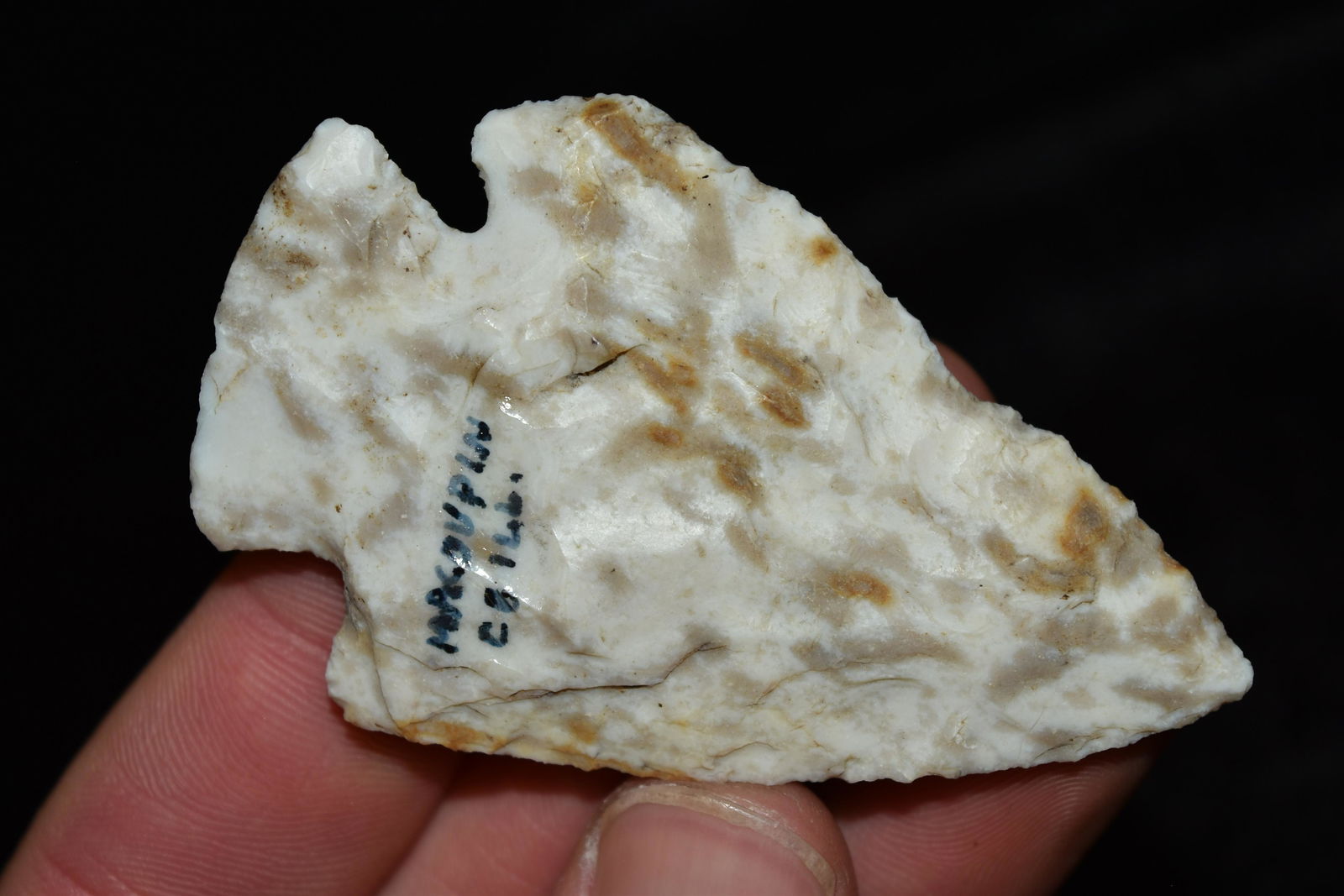 2 3/4" Hopewell Snyder Point, Macoupin Co, Illinois: 2 3/4" Hopewell Snyder Point, Macoupin Co, Illinois