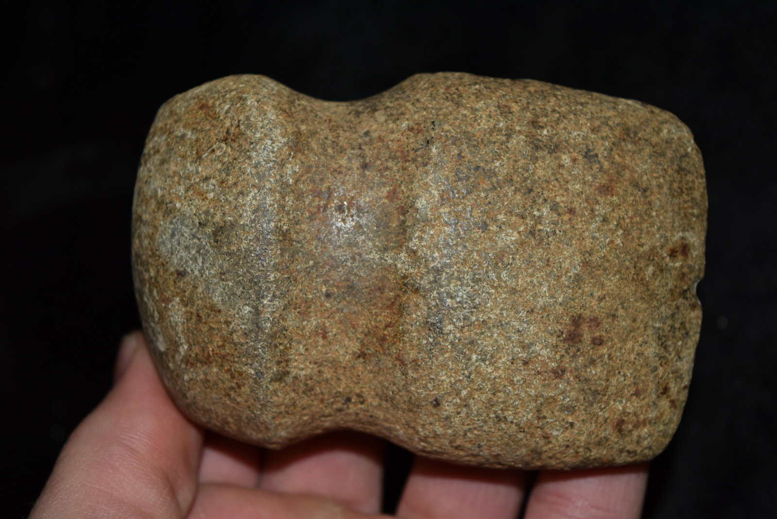 3 5/8" Full Groove Axe, Illinois, Arrowhead, Native: 3 5/8" Full Groove Axe, Illinois, Arrowhead, Native American, Artifact
