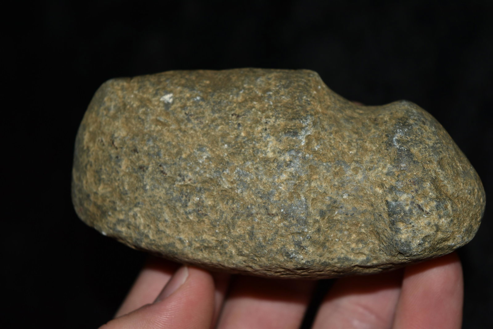4 1/2" 3/4 Groove Axe, Illinois, Arrowhead, Native: 4 1/2" 3/4 Groove Axe, Illinois, Arrowhead, Native American, Artifact