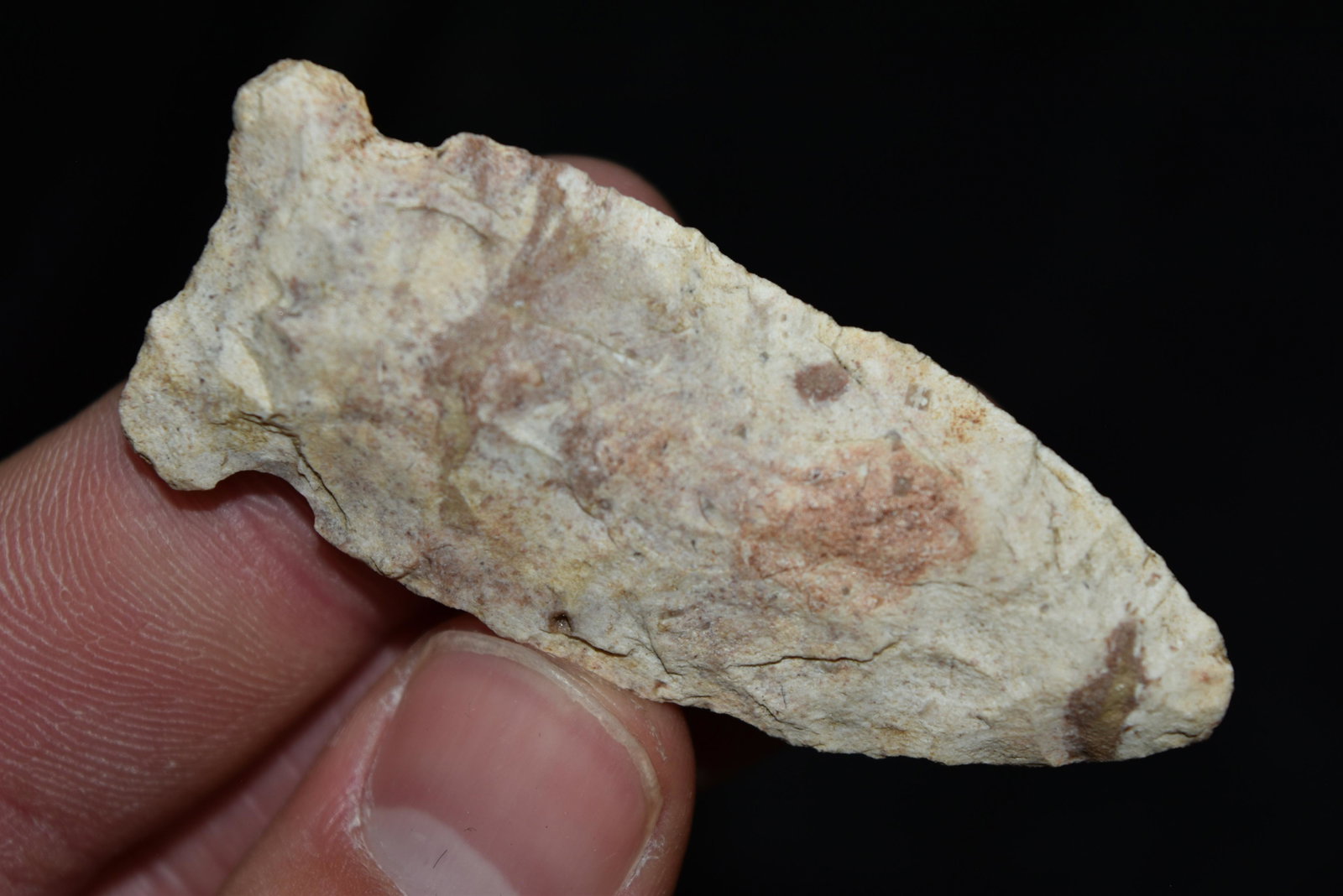 2 3/8" Robinson Point, FB Rick Anderson, Lewis Co,: 2 3/8" Robinson Point, FB Rick Anderson, Lewis Co, Missouri, Arrowhead, Native American, Artifact