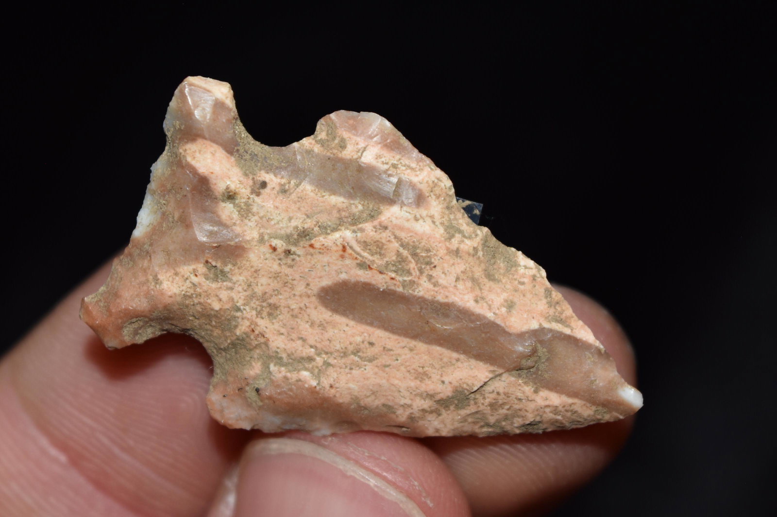 1 7/16" Phenomenal Steuben Point, FB Terry Guinn, Knox: 1 7/16" Phenomenal Steuben Point, FB Terry Guinn, Knox Co, Missouri, Arrowhead, Native American, Artifact