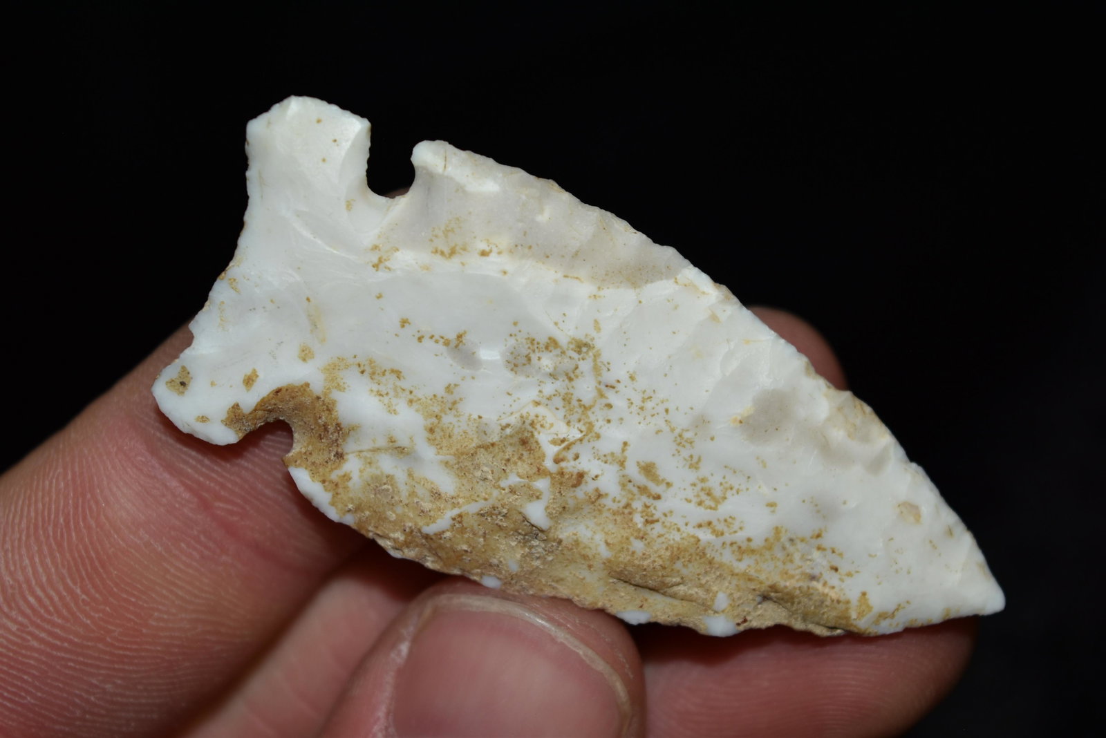 2 3/8" Well Made Howard County Point, FB Harry Nelson,: 2 3/8" Well Made Howard County Point, FB Harry Nelson, Marion Co, Missouri, Arrowhead, Native American, Artifact