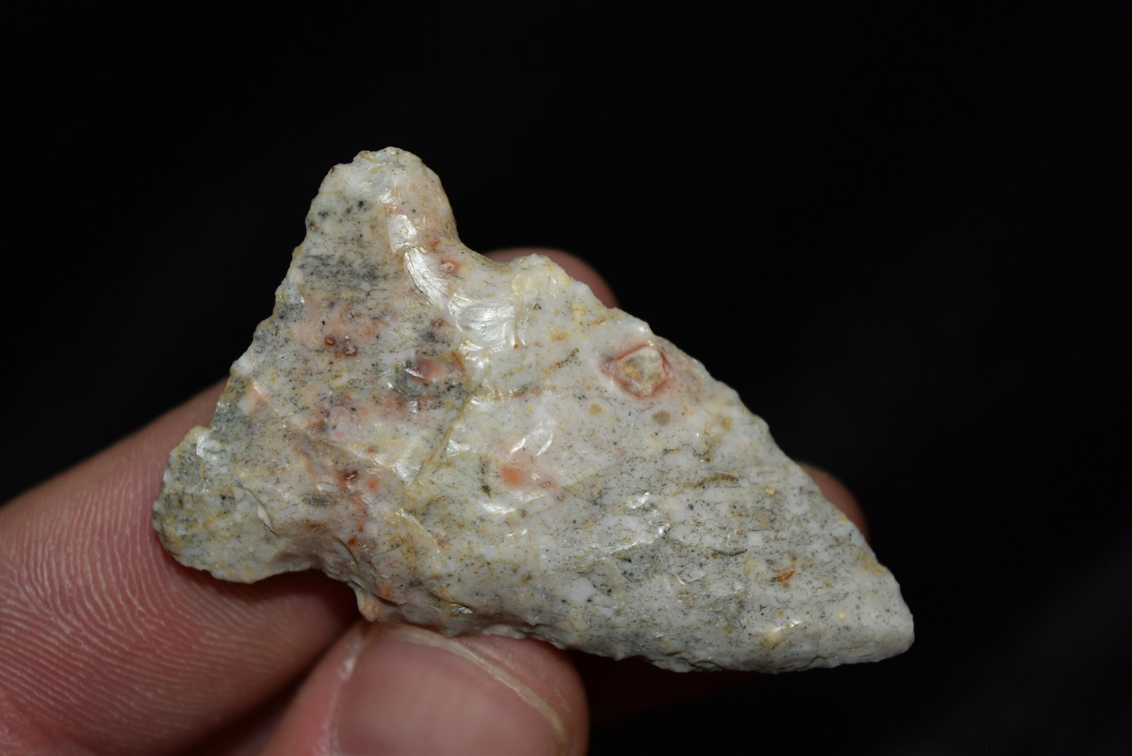 1 15/16" Nice Hemphill Point, FB Terry Guinn, Knox Co,: 1 15/16" Nice Hemphill Point, FB Terry Guinn, Knox Co, Missouri, Arrowhead, Native American, Artifact