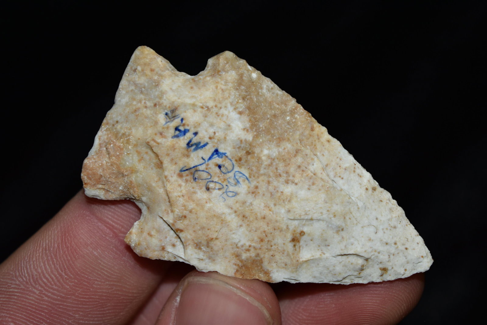 2 5/16" Exceptional Hardin Point, FB Terry Guinn, Knox: 2 5/16" Exceptional Hardin Point, FB Terry Guinn, Knox Co, Missouri, Arrowhead, Native American, Artifact