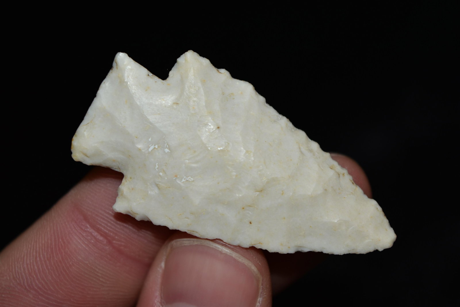 2 1/16" Well Made Hardin Point, FB Rick Anderson,: 2 1/16" Well Made Hardin Point, FB Rick Anderson, Scotland Co, Missouri, Arrowhead, Native American, Artifact