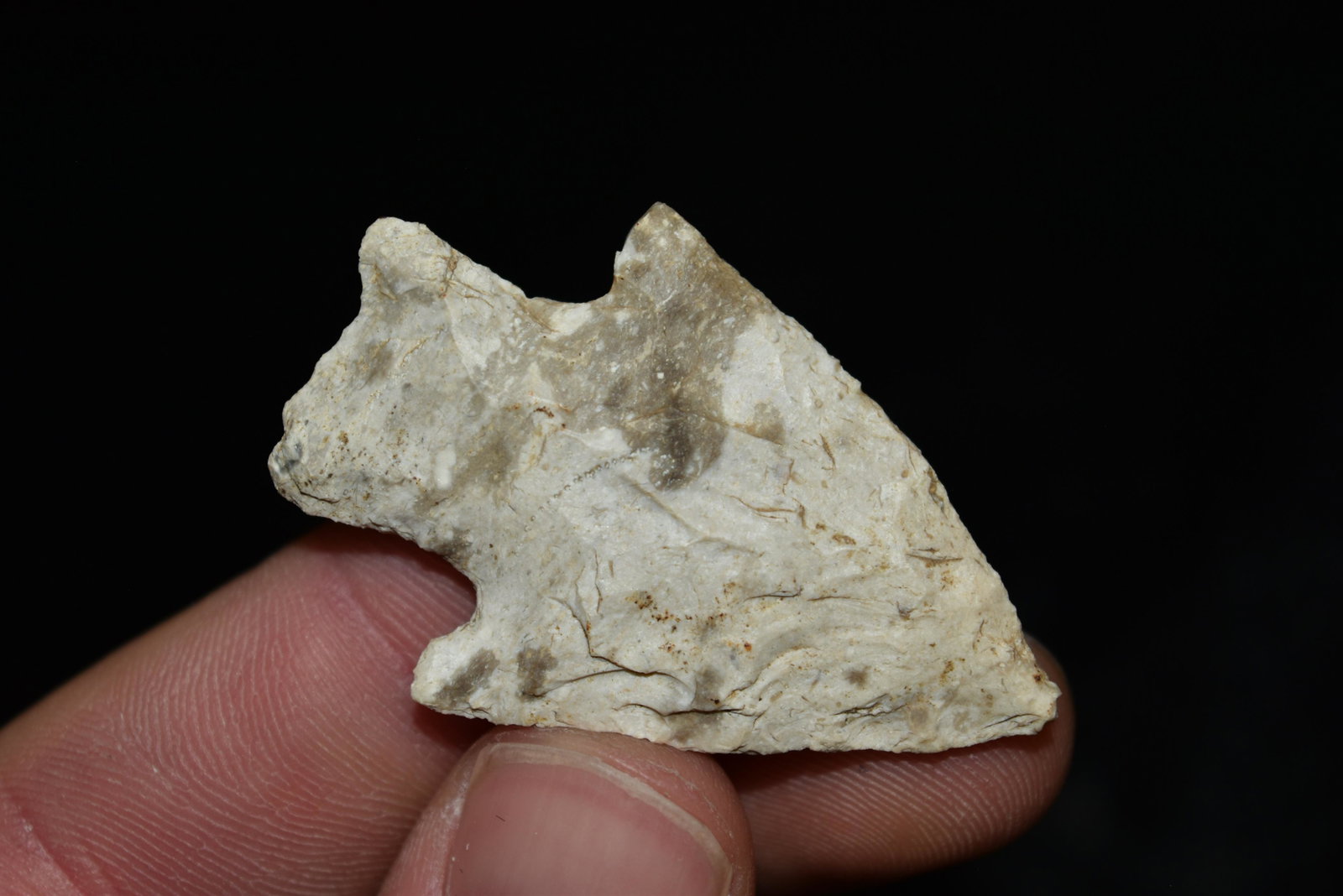 1 7/8" Beautiful Apple Creek Point, FB Rick Anderson,: 1 7/8" Beautiful Apple Creek Point, FB Rick Anderson, Lewis Co, Missouri, Arrowhead, Native American, Artifact
