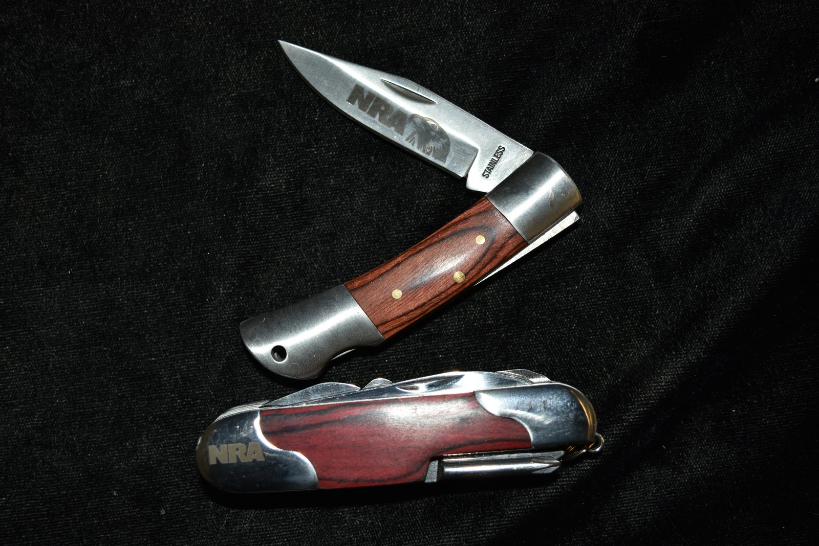 Lot of 2 NRA Knives: Lot of 2 NRA Knives