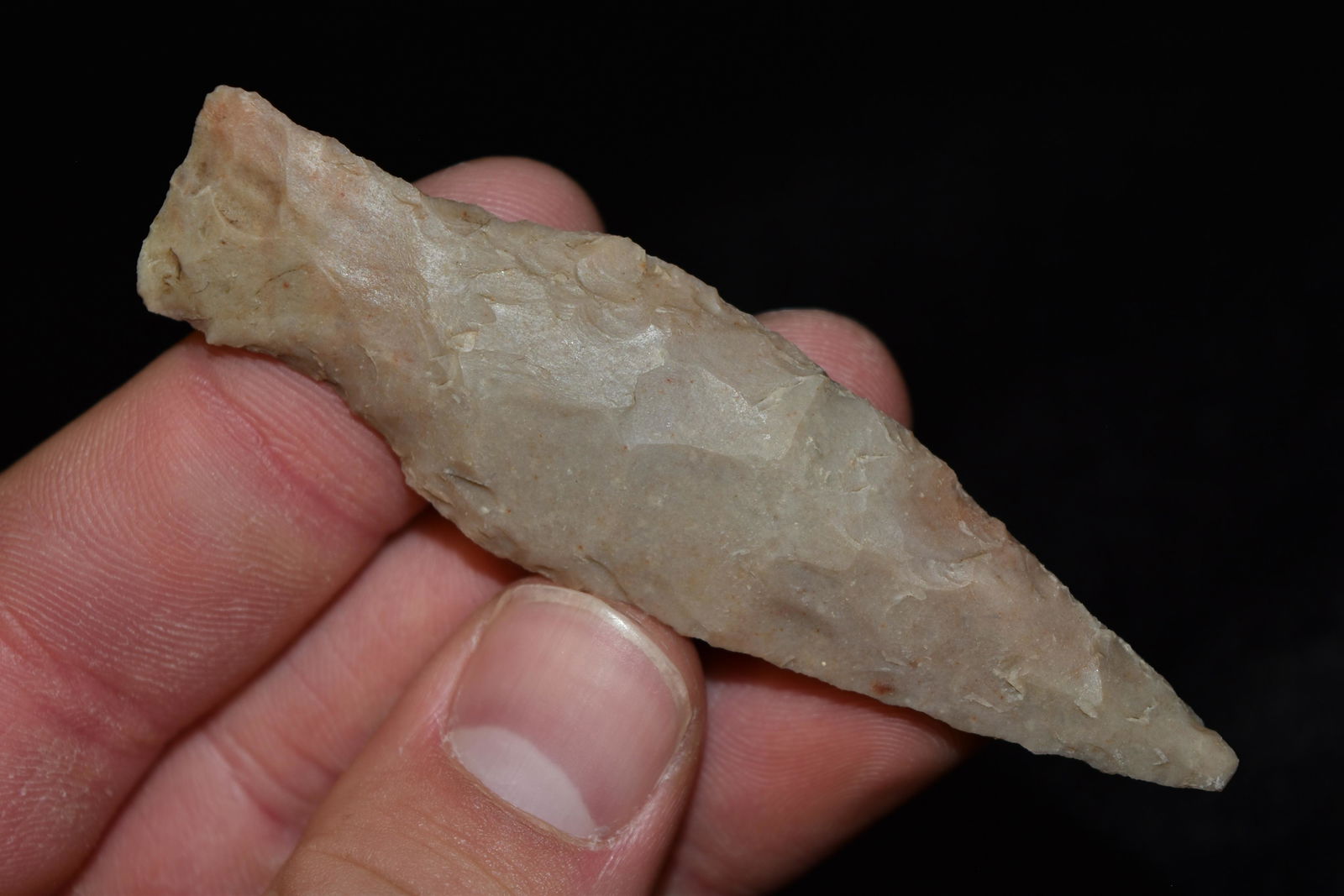 3 3/8" Bulverde Point, FB David Shand near Wimberly, (1 of 7)