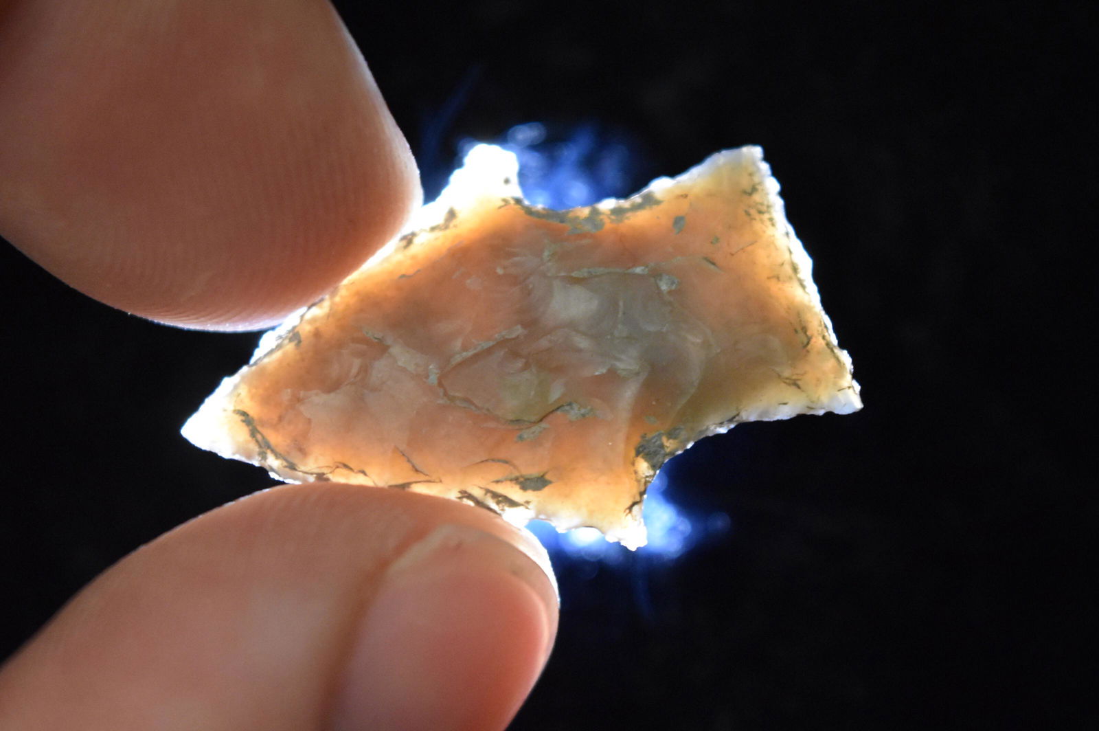 1 1/8" Dart Stemmed Point, FB David Shand near (1 of 5)