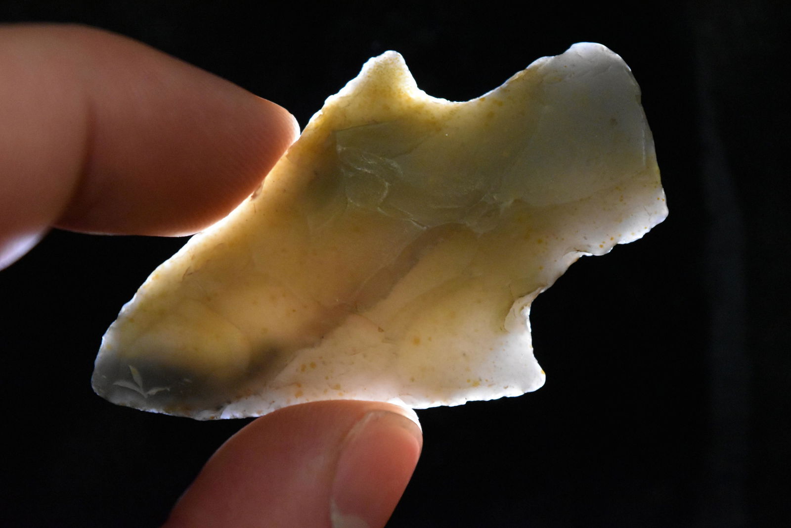 2 1/4" Novaculite Newhan Point, Arkansas, Gem Grade (1 of 6)