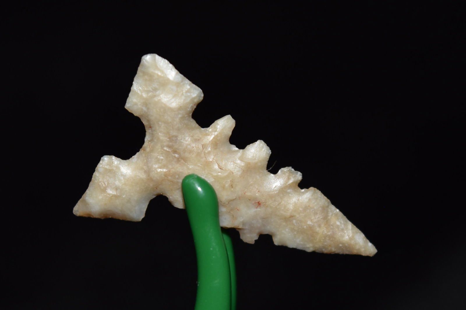 1" Notched Harrell Point, Texas, Gem Grade Arrowhead, (1 of 4)