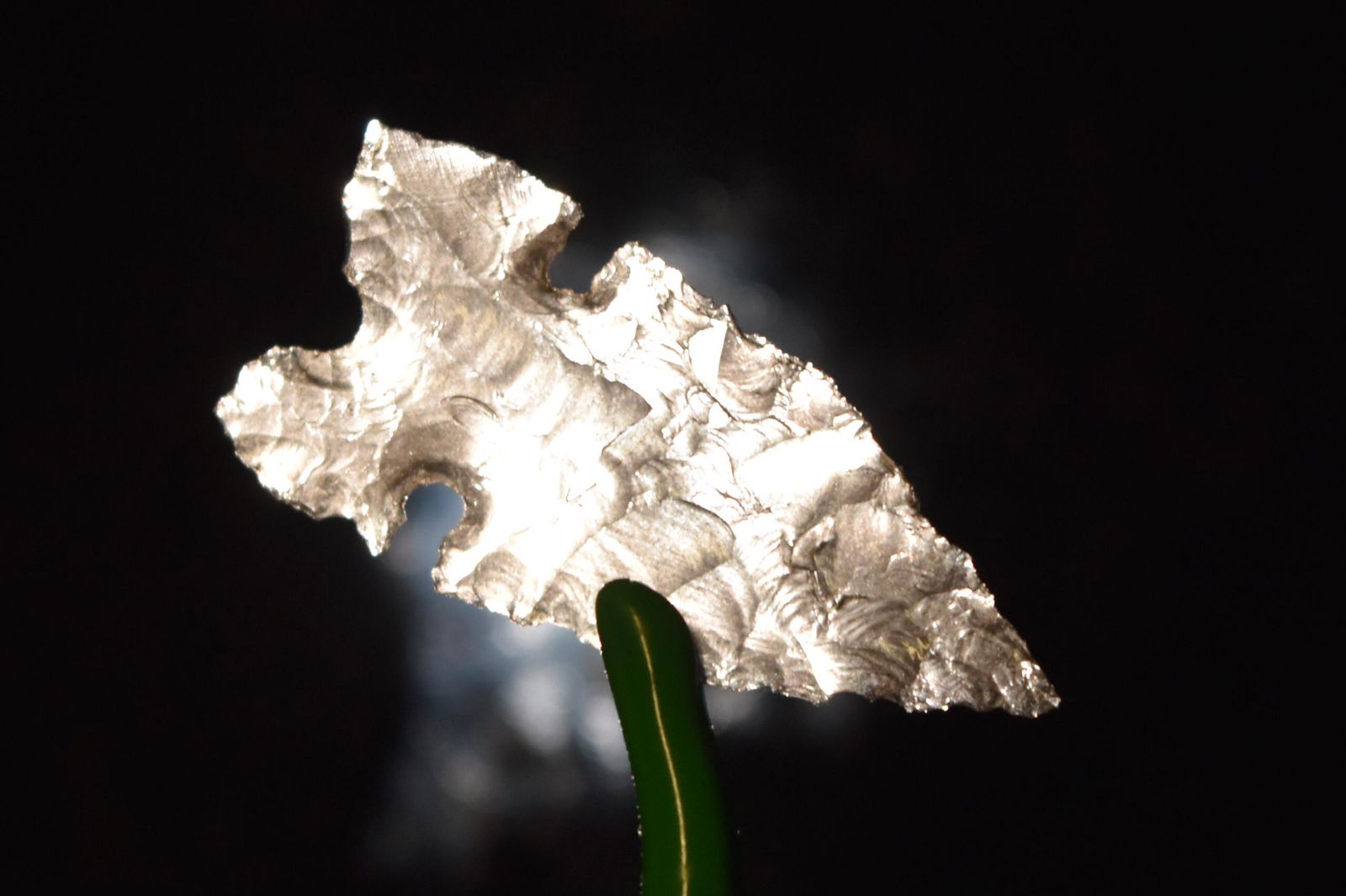 1" Obsidian Northern Point, Lake Co, Oregon, Gem Grade (1 of 5)