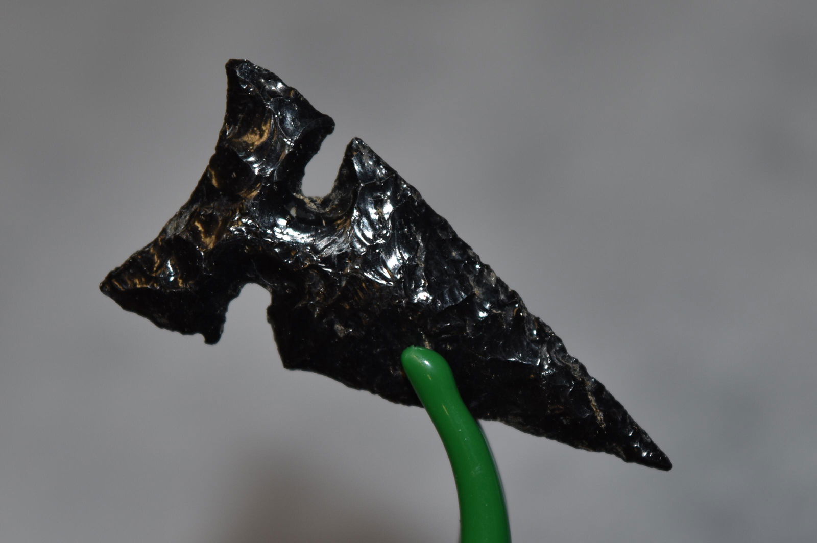 1 3/8" Obsidian Northern Point, Lake Co, Oregon, Gem (1 of 4)