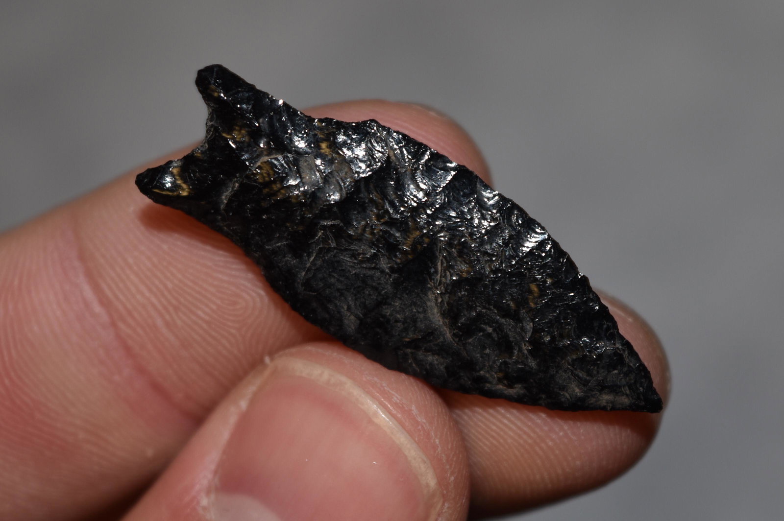 1 5/8" Obsidian Humboldt Point, Lake Co, Oregon, Gem (1 of 4)