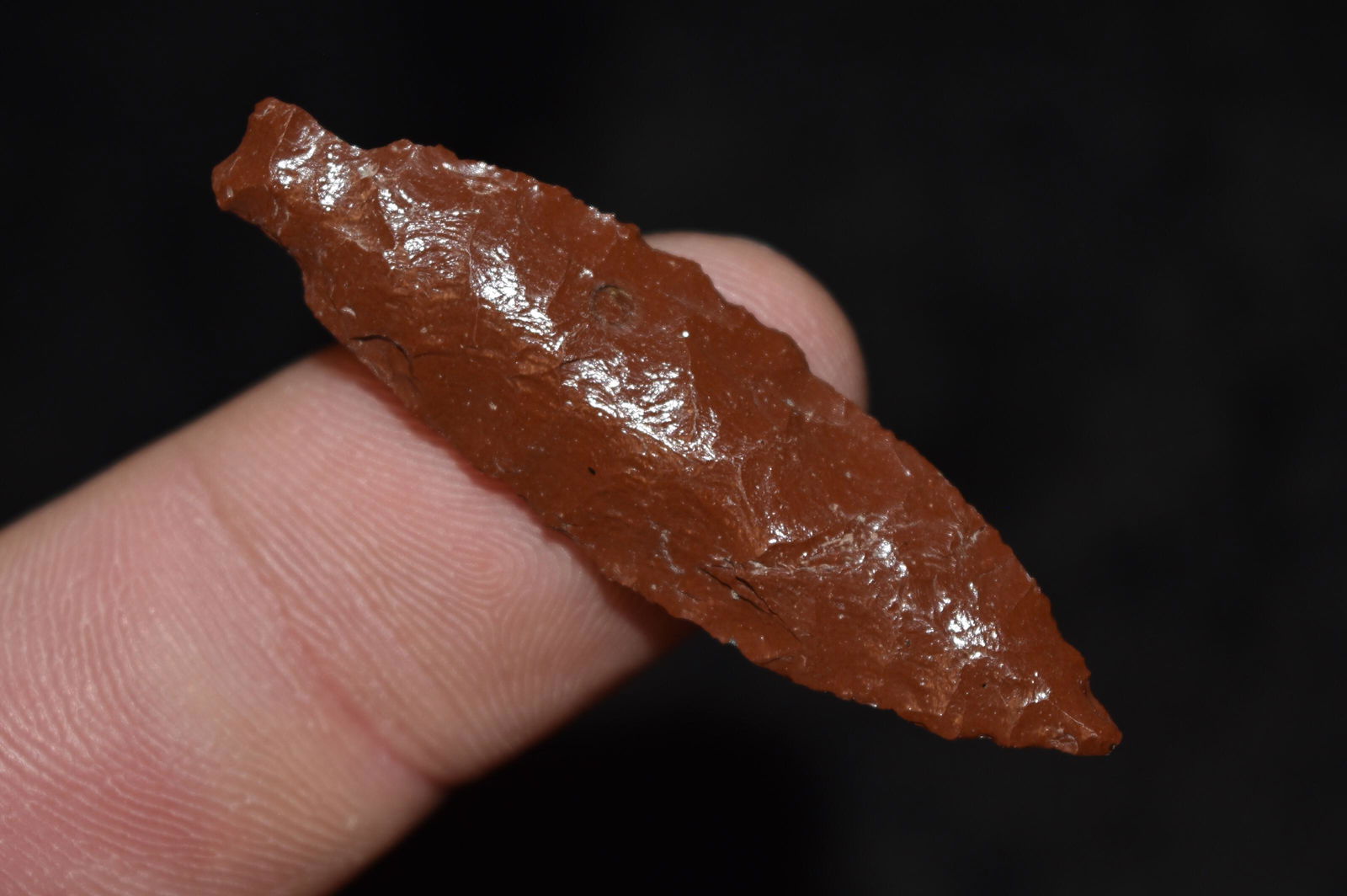 1 3/4" Obsidian Paman Point, Lake Co, Oregon, Gem Grade (1 of 4)