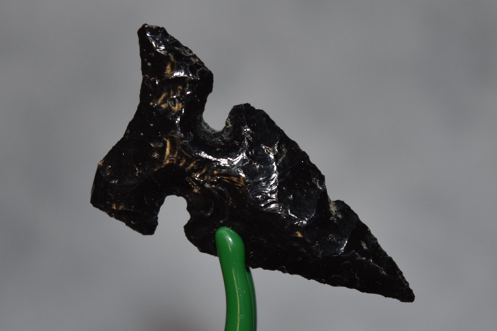 1 1/2" Obsidian Northern Wolf Eared Point, Lake Co, (1 of 4)