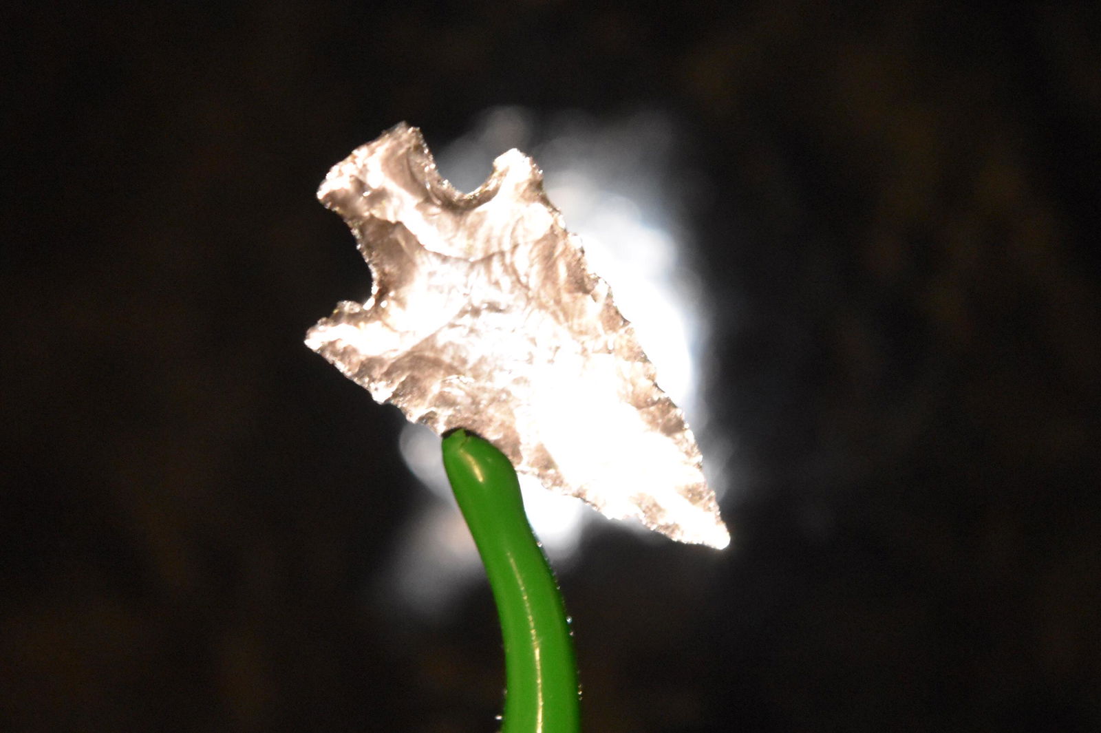 7/8" Obsidian Bird Point, Nevada, Gem Grade Arrowhead, (1 of 5)