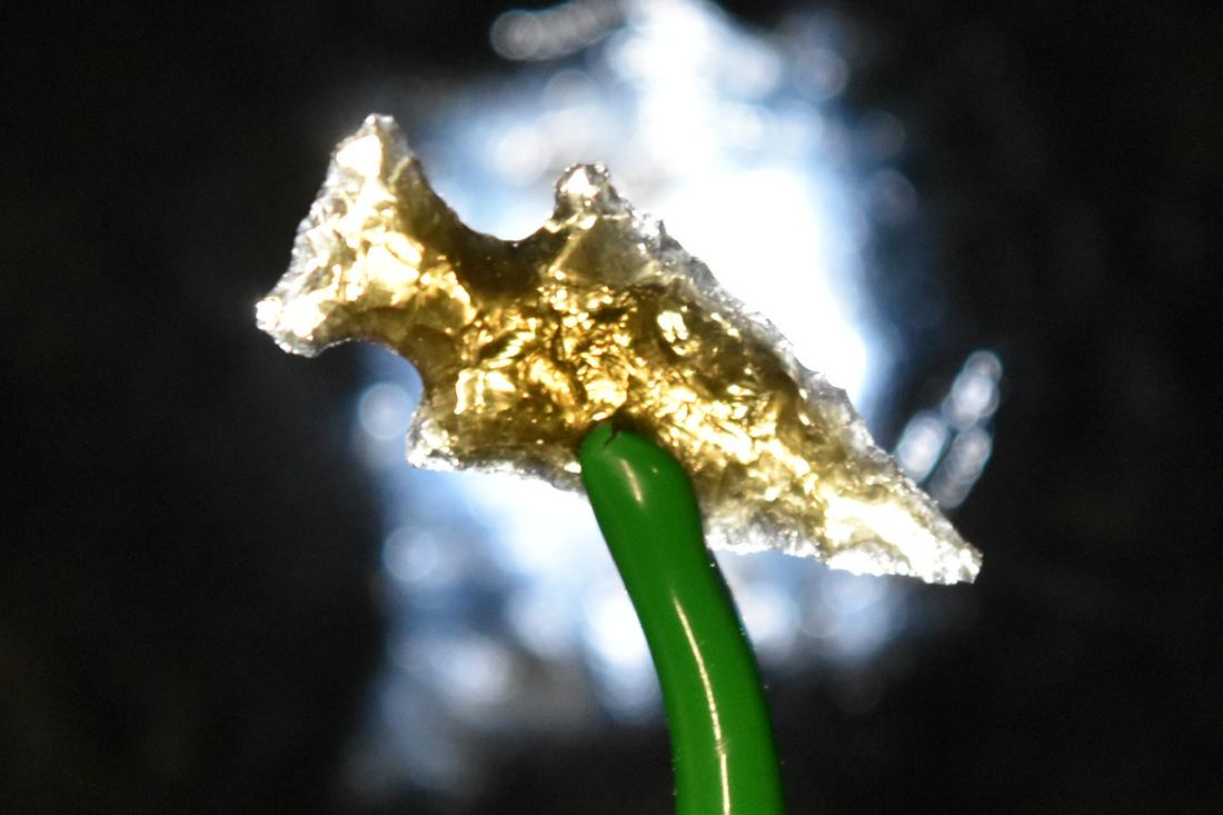 3/4" Obsidian Bird Point, Lake Co, Oregon, Gem Grade (1 of 5)