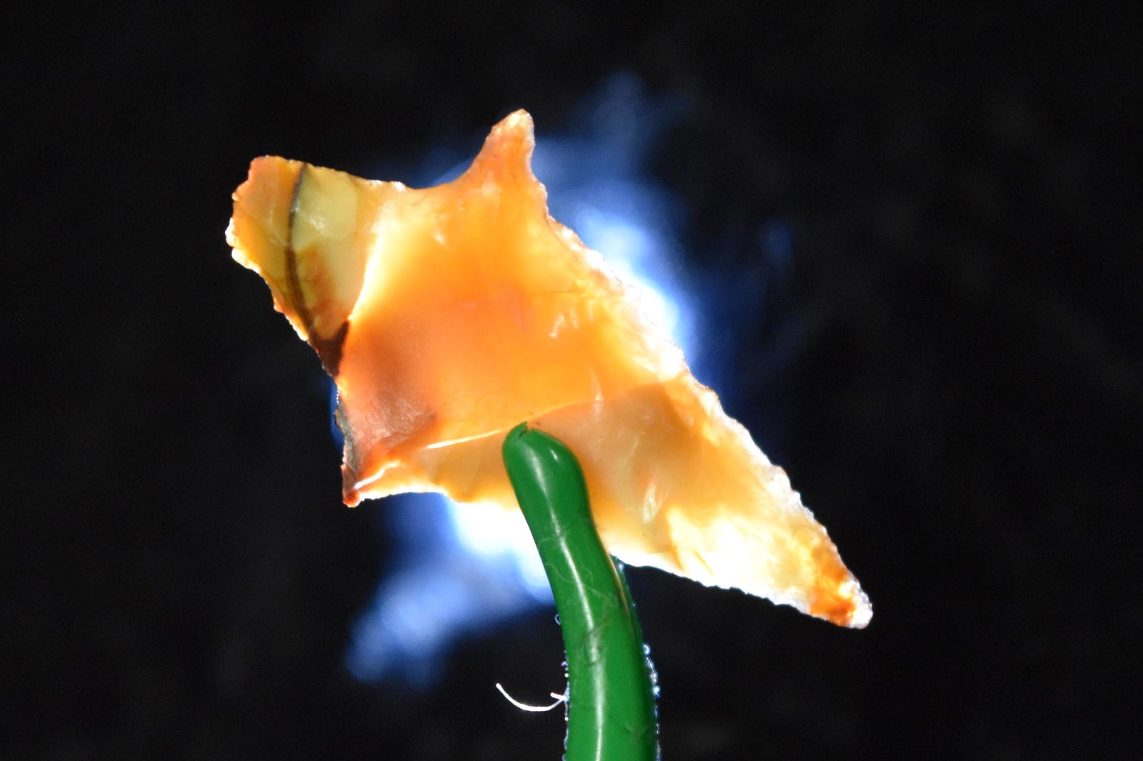 1 1/8" Serrated Winged Rabbit Island Point, (1 of 5)