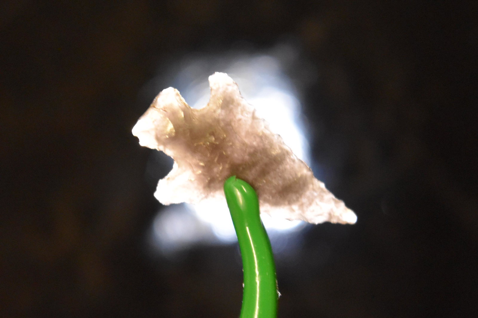 7/8" Rose Springs Point, Obsidian, Klamath Falls, (1 of 5)