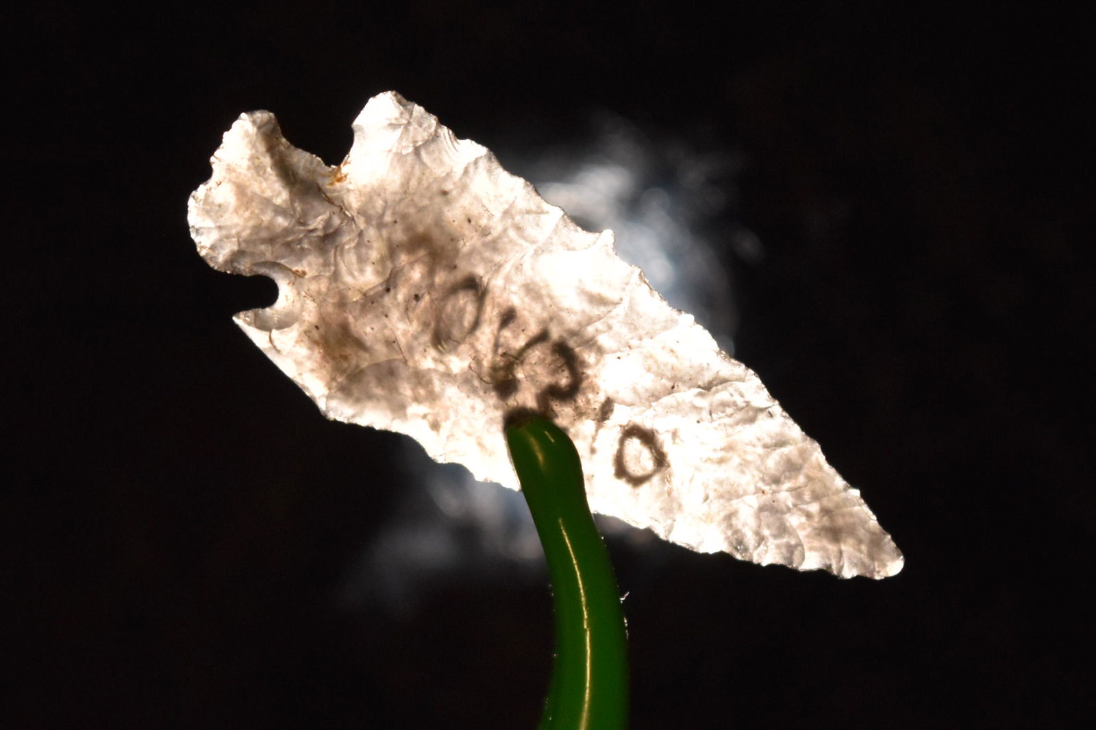 1 1/4" Rose Springs Point, Obsidian, Crump Lake, (1 of 5)