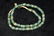 Strand of 1800s African Sandcast Trade Beads, Gem Grade