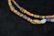 Strand of 1800s African Sandcast Trade Beads, Gem Grade - 2