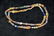 Strand of 1800s African Sandcast Trade Beads, Gem Grade