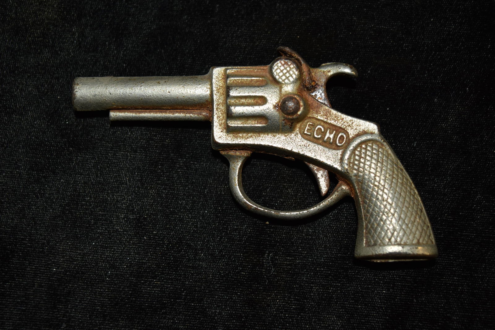 Vintage 1930's Stevens Cast Iron Echo Toy Cap Gun: Vintage 1930's Stevens Cast Iron Echo Toy Cap Gun