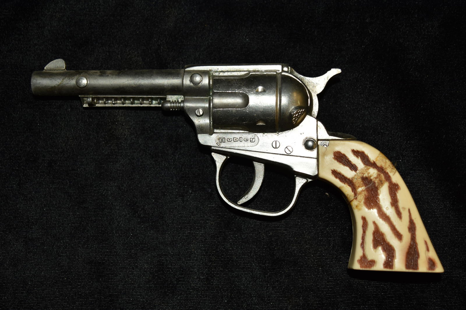 Vintage 1950's Hubley Diecast Cap Gun, Works Great: Vintage 1950's Hubley Diecast Cap Gun, Works Great