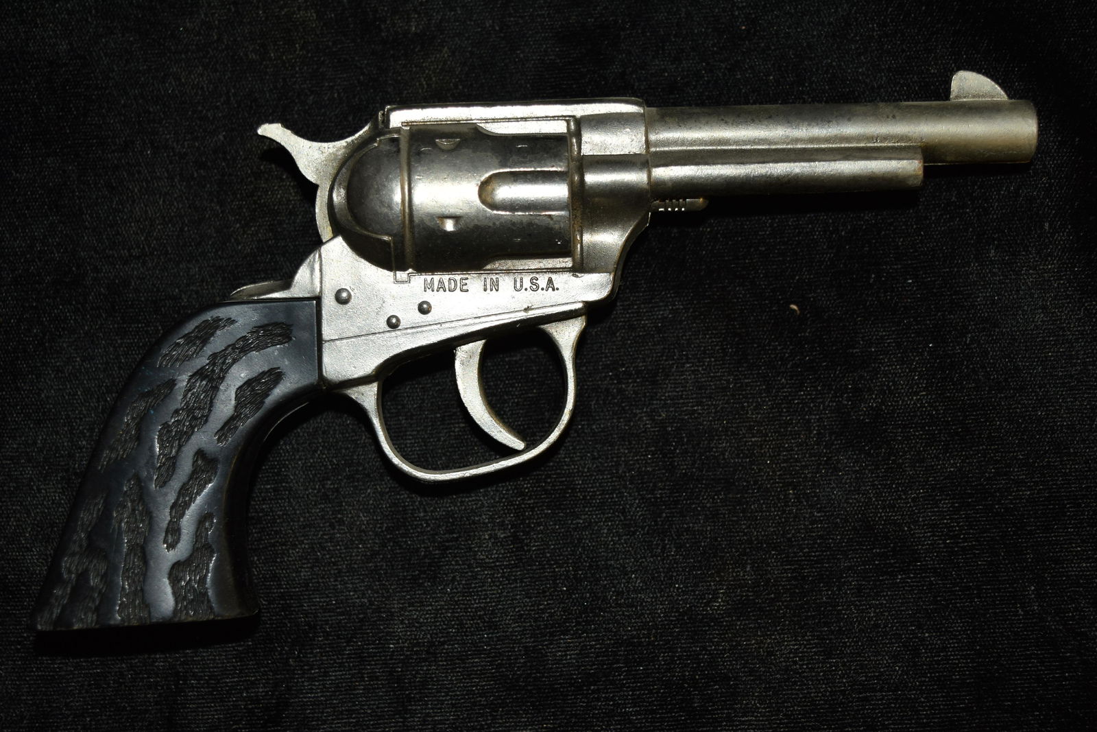 Vintage 1950's Hubley Diecast Cap Gun, Works Great: Vintage 1950's Hubley Diecast Cap Gun, Works Great