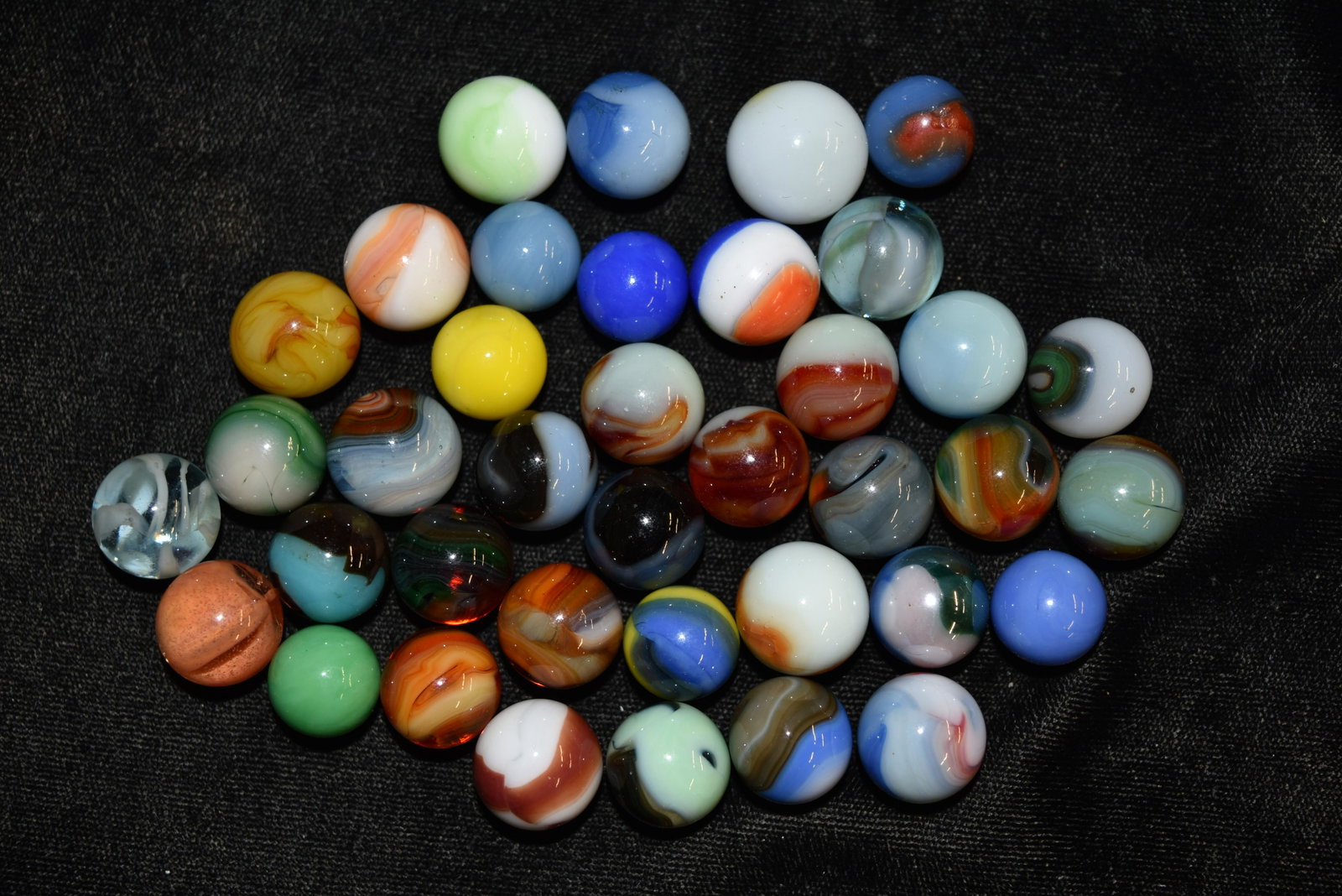Lot of Antique Marbles, New York: Lot of Antique Marbles, New York